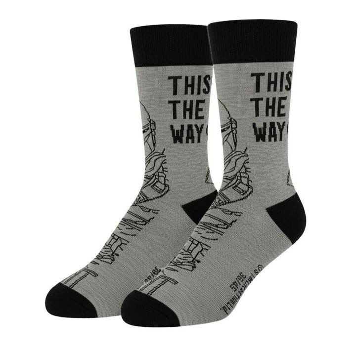 Set 3 pares calcetines The Mandalorian Star Wars adulto