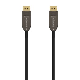 AISENS A155-0608 cable DisplayPort 20 m Negro