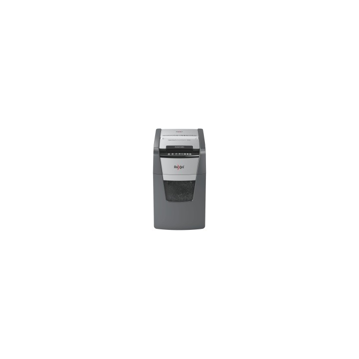 Rexel Optimum AutoFeed+ 150X triturador de papel Corte cruzado 55 dB 22 cm Negro, Plata