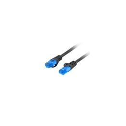 Lanberg PCF6A-10CC-0300-BK cable de red Negro 3 m Cat6a S/FTP (S-STP)