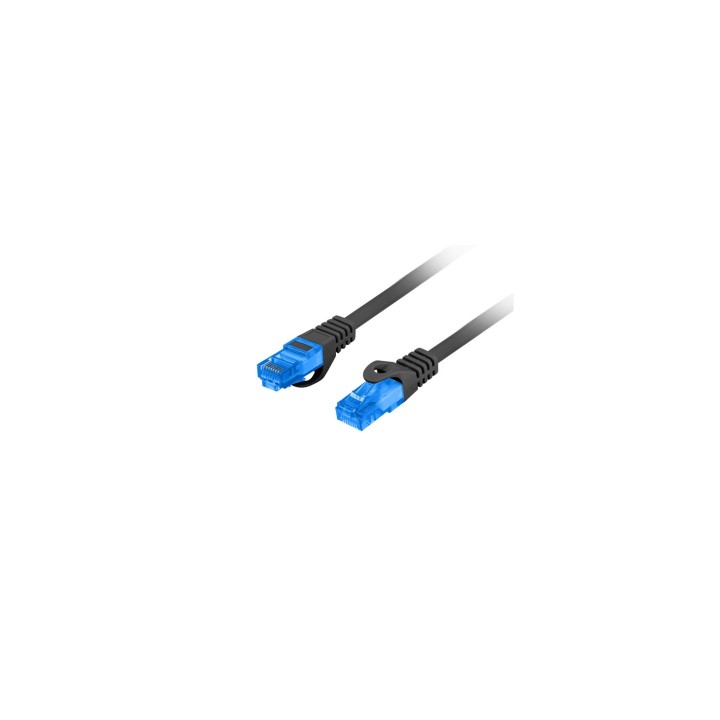 Lanberg PCF6A-10CC-0300-BK cable de red Negro 3 m Cat6a S/FTP (S-STP)