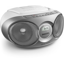 Philips AZ215S/12 sistema estéreo portátil 3 W Plata