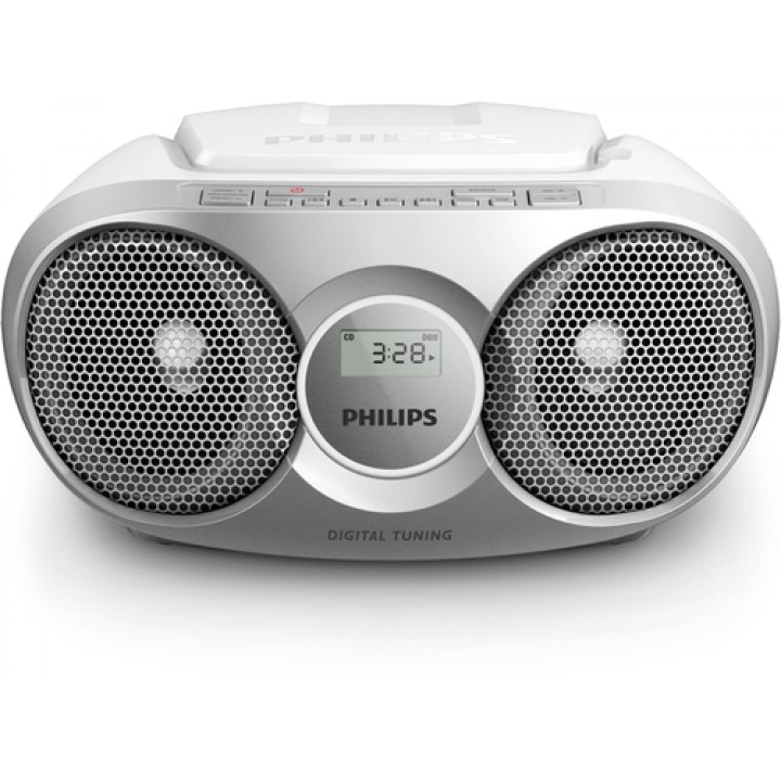 Philips AZ215S/12 sistema estéreo portátil 3 W Plata