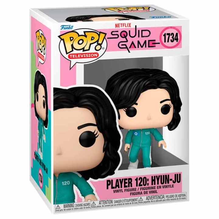Figura POP El Juego del Calamar Player 120: Hyun-ju