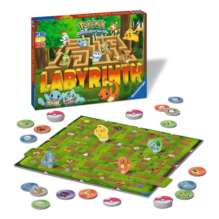 Juego de mesa Laberinto Pokemon
