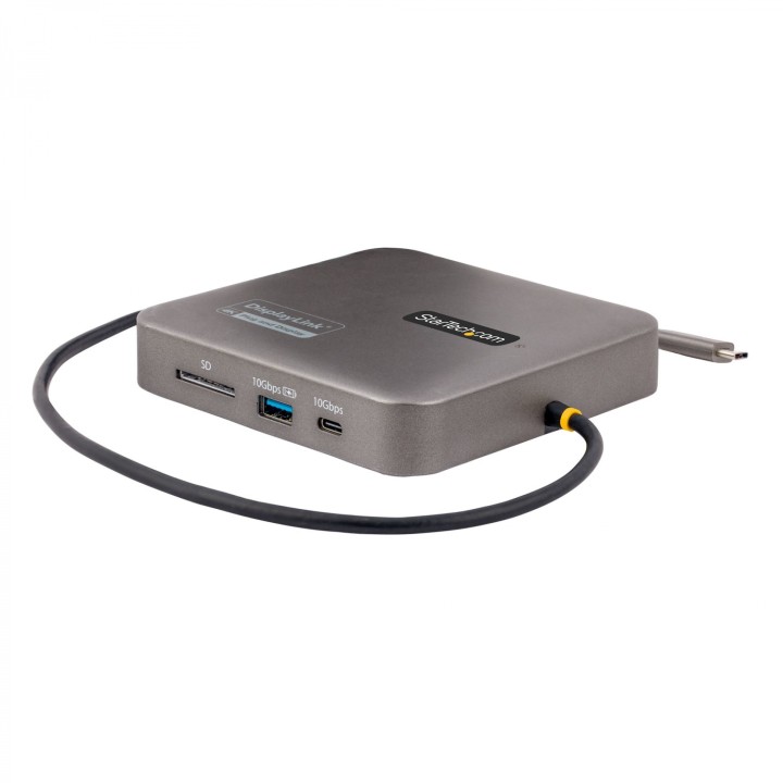 StarTech.com Adaptador Multipuertos USB-C - VÍ­deo Doble HDMI - 4K 60Hz - Hub USB 3.1 de 2 Puertos de 10Gbps - PD de 100W de