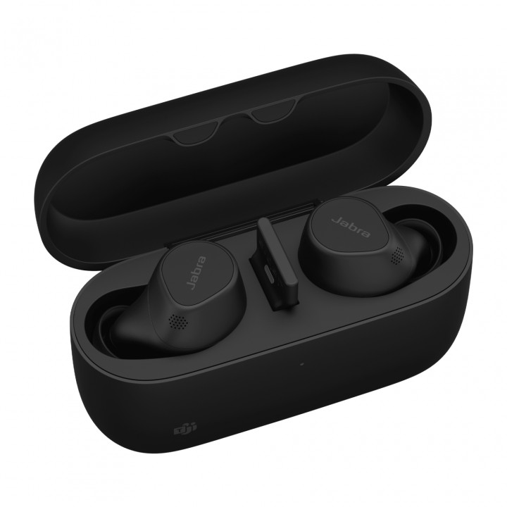Jabra Evolve2 Buds Auriculares True Wireless Stereo (TWS) Dentro de oÍ­do Llamadas/Música Bluetooth Negro