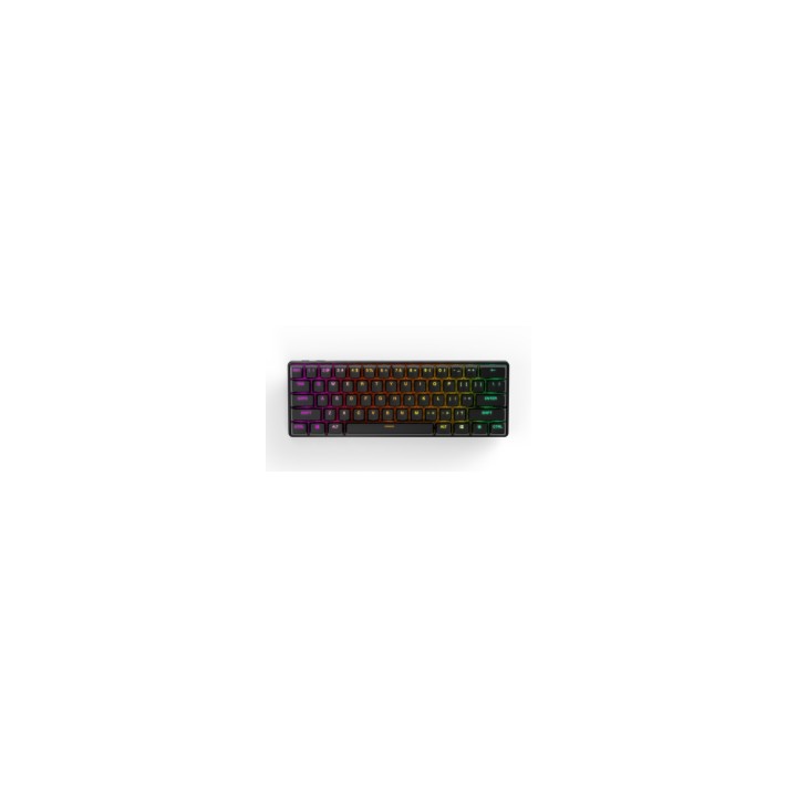 Steelseries Apex Pro Mini Wireless teclado USB + RF Wireless + Bluetooth QWERTY Inglés de EE. UU. Negro