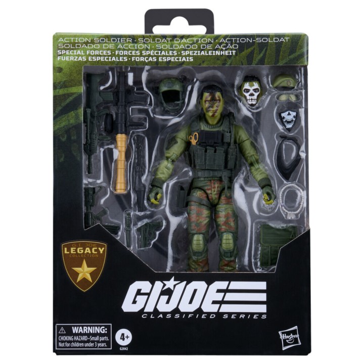Figura Soldado de Accionarial Legacy Collection G.I. Joe Classified Series 15cm