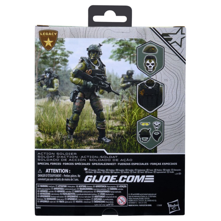 Figura Soldado de Accionarial Legacy Collection G.I. Joe Classified Series 15cm