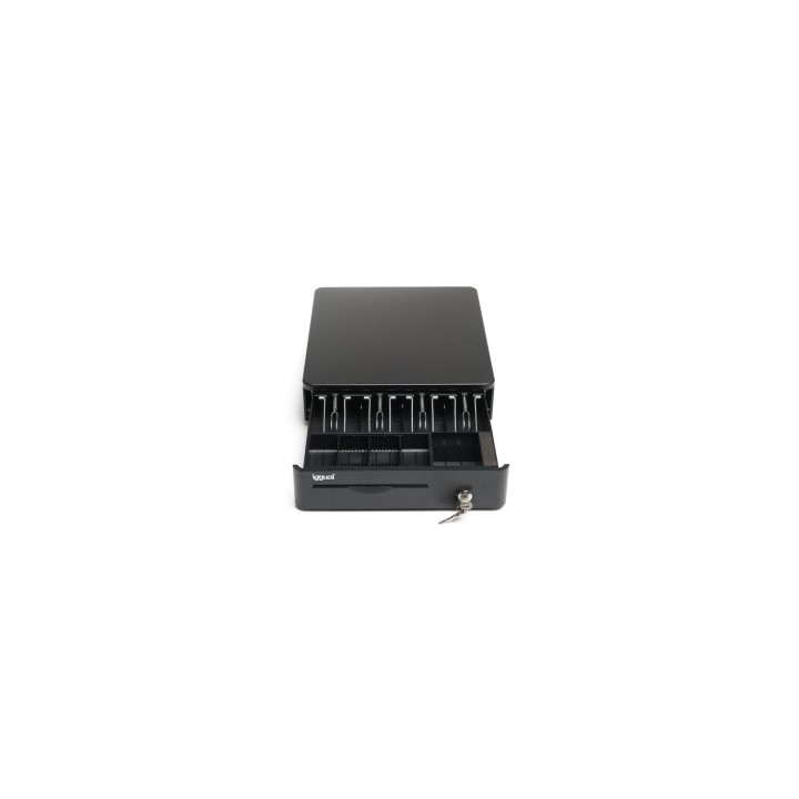 iggual Cajón Portamonedas IRON-10R 38cm 4+5 negro