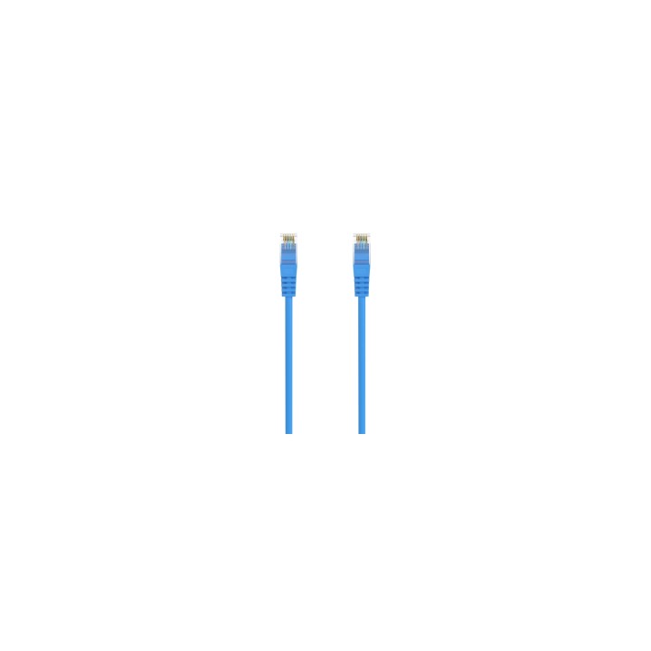 AISENS Cable de Red Latiguillo RJ45 LSZH Cat.6A 500 Mhz UTP AWG24, Azul, 25CM