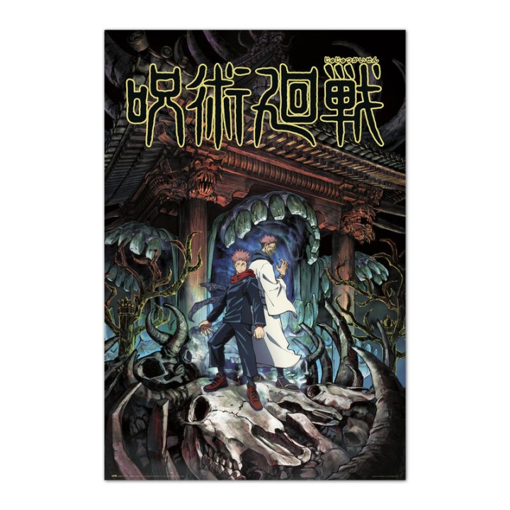 Poster Yuji & Sukuna Jujutsu Kaisen
