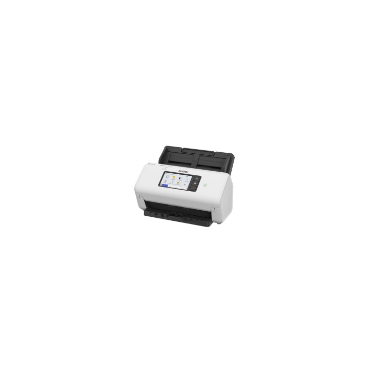 Brother ADS-4700W ADF + Sheet-fed scaner 600 x 600 DPI A4 Negro, Blanco