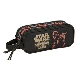 Portatodo Mandalorian & Grogu Star Wars doble
