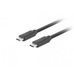 Lanberg CA-CMCM-32CU-0010-BK cable USB 1 m USB 3.2 Gen 2 (3.1 Gen 2) USB C Negro