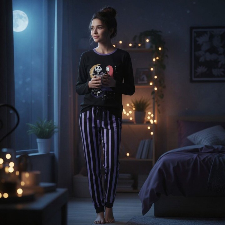 Pijama Pesadilla Antes de Navidad Disney adulto
