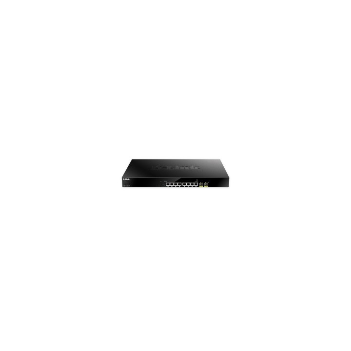D-Link DMS-1100-10TP switch Gestionado L2 2.5G Ethernet (100/1000/2500) EnergÍ­a sobre Ethernet (PoE) 1U Negro