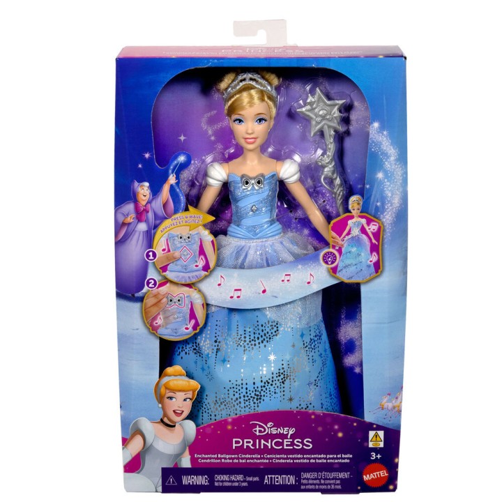 Muñeca Cenicienta Vestido Encantado Cenicienta Disney