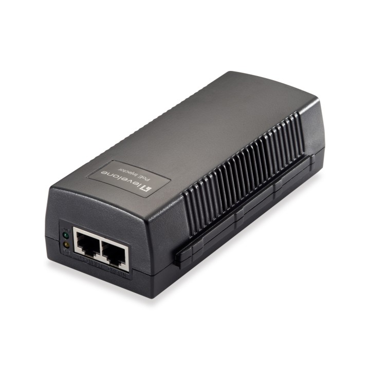 LevelOne POI-2012 adaptador e inyector de PoE Ethernet rápido 52 V