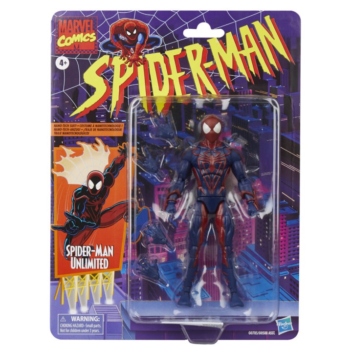 Figura Spider-Man Unlimited Spiderman Marvel Comics 15cm