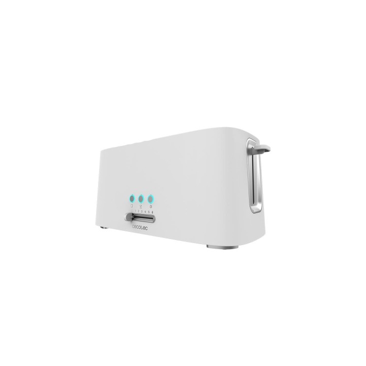 Cecotec 03190 tostadora 4 rebanada(s) 1630 W Blanco