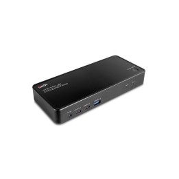 Lindy 43202 interruptor KVM Negro