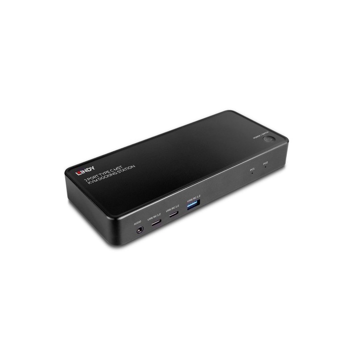 Lindy 43202 interruptor KVM Negro