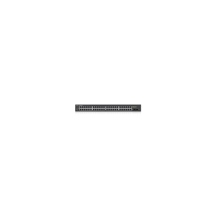 Zyxel GS1900-48HP Gestionado L2 Gigabit Ethernet (10/100/1000) EnergÍ­a sobre Ethernet (PoE) Negro