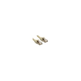 Lindy Cat.6 SSTP/S/FTP PIMF Premium Patch Cable 3m cable de red Beige