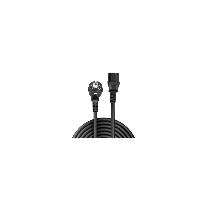 Lindy 30336 cable de transmisión Negro 3 m CEE7/7 C13 acoplador