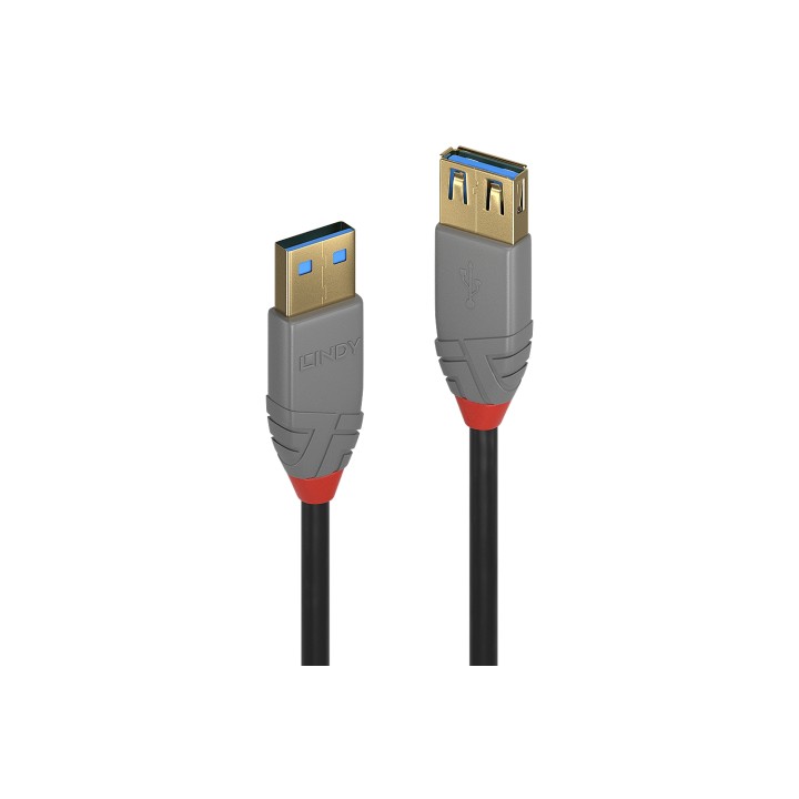 Lindy 36761 cable USB 1 m USB 3.2 Gen 1 (3.1 Gen 1) USB A Negro