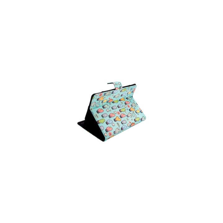 SilverHT Funda Universal Rotatory 360Âº (9 - 10.1'') Cactoos Green metal