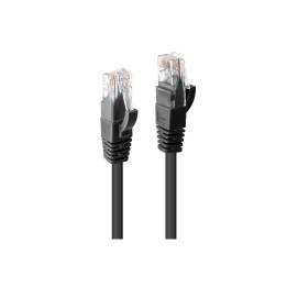 Lindy 48076 cable de red Negro 0,5 m Cat6 U/UTP (UTP)