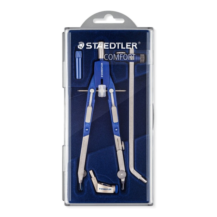 Staedtler Mars comfort 552 Azul, Plata 1 pieza(s)