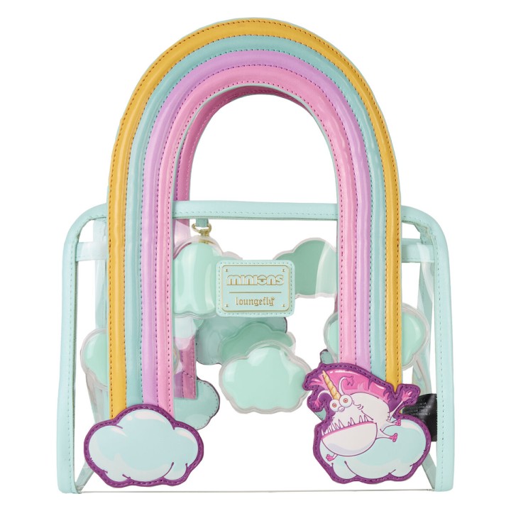 Bolso bandolera Fluffy Unicorn Minions Loungefly