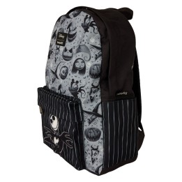 Mochila nylon Pesadilla Antes de Navidad Disney Loungefly 43cm