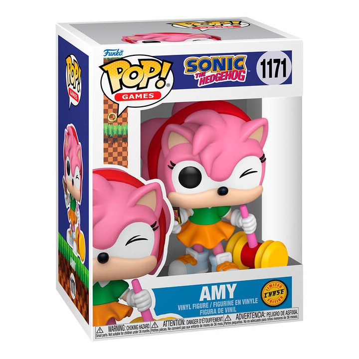 Figura POP Sonic The Hedgehog Amy 5 + 1 Chase