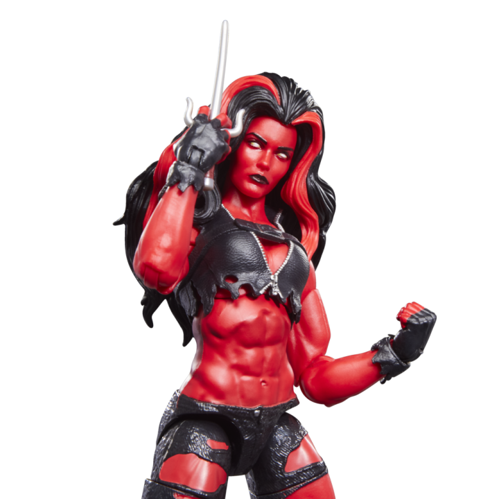 Figura Hulka Roja She-Hulk Marvel Legends 15cm