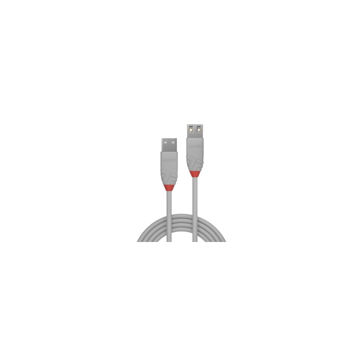 Lindy 36714 cable USB 3 m USB 2.0 USB A Gris
