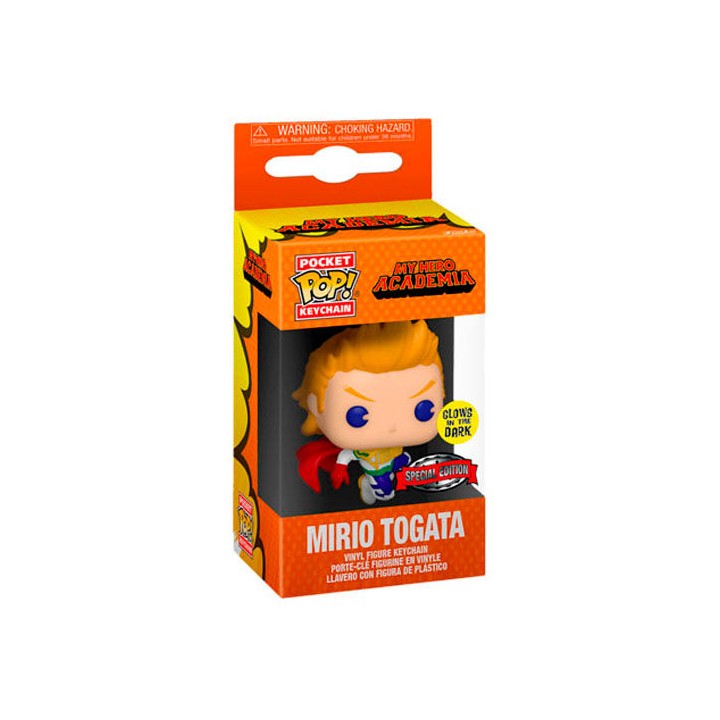 Llavero Pocket POP My Hero Academia Mirio Togata Exclusive