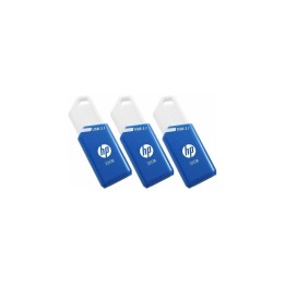 PNY x755w Triple Pack unidad flash USB 32 GB USB tipo A 3.2 Gen 1 (3.1 Gen 1) Azul, Blanco
