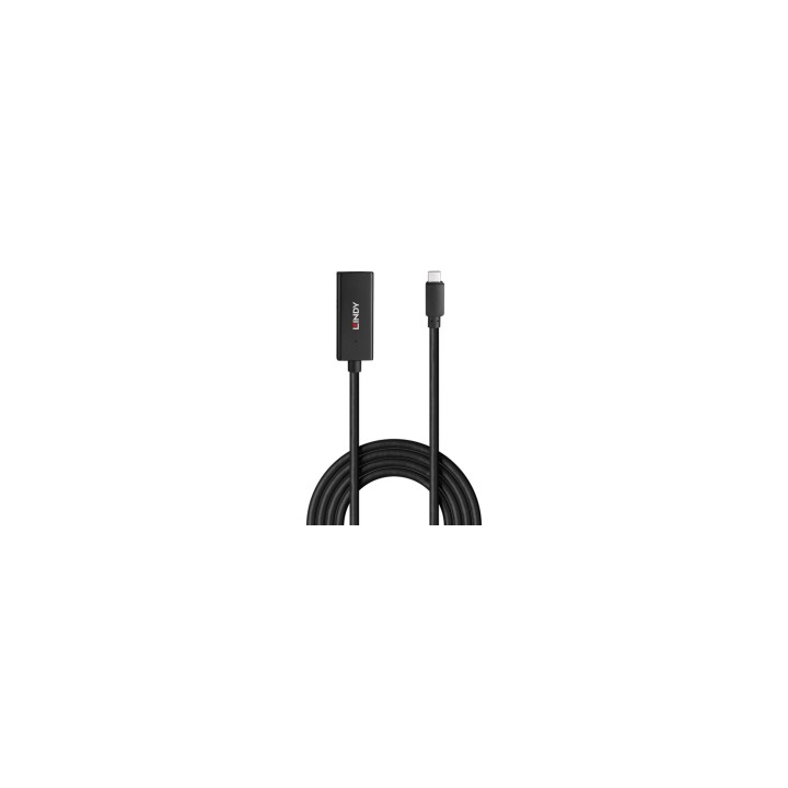 Lindy 43356 hub de interfaz USB 3.2 Gen 1 (3.1 Gen 1) Type-C 5000 Mbit/s Negro