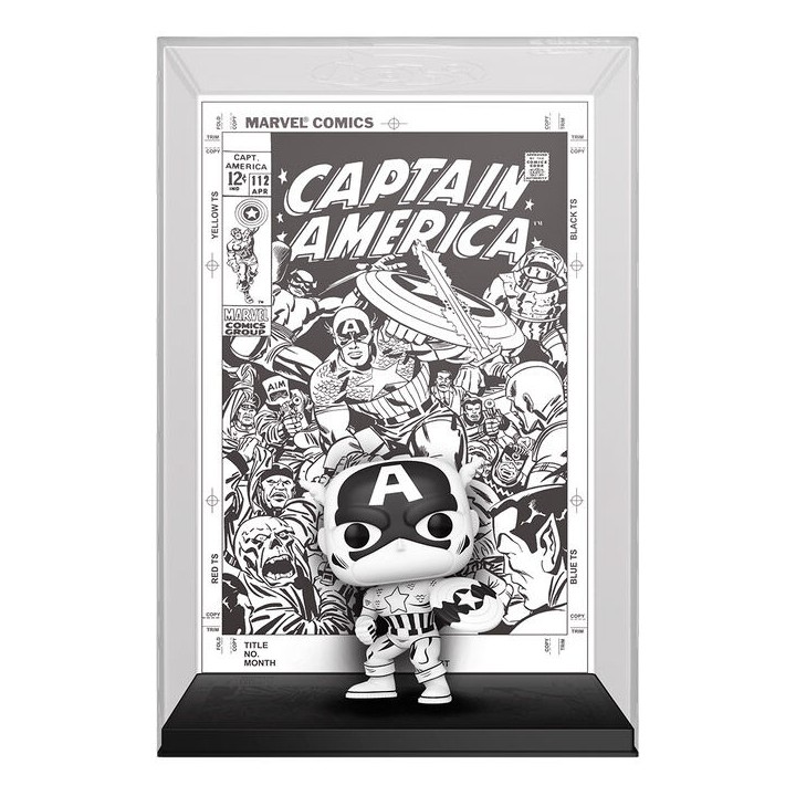 Figura POP Comic Covers Marvel Captain America