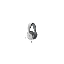 Steelseries Arctis Nova 1P Auriculares Alámbrico Diadema Juego Blanco