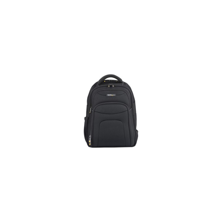 StarTech.com Mochila Ergonómica con Carcasa de Accesorios Removible para Ordenador Portátil de 17,3 Pulgadas - Morral para
