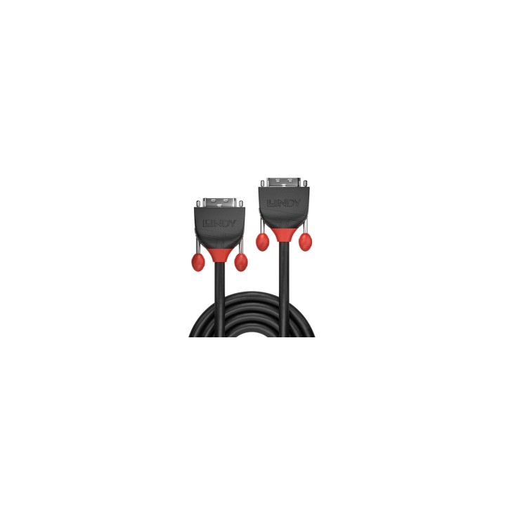 Lindy 36254 cable DVI 5 m DVI-D Negro