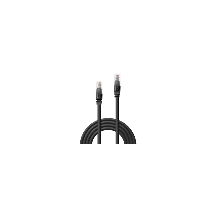 Lindy 48078 cable de red Negro 2 m Cat6 U/UTP (UTP)