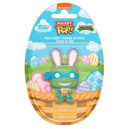 Figura Pocket POP Tortugas Ninja Leonardo Conejo de Pascua