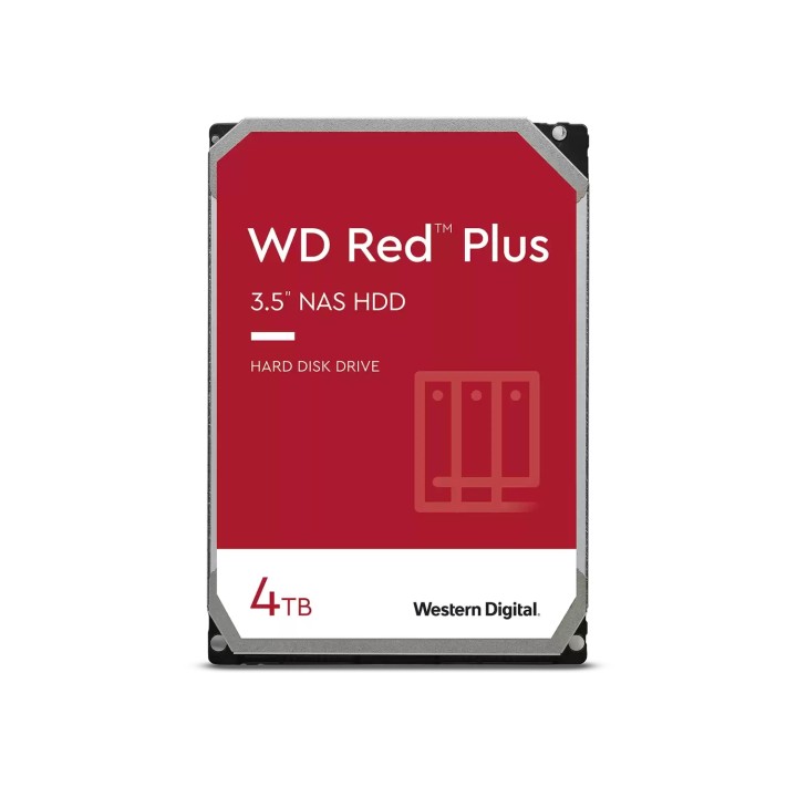 Western Digital Red Plus WD40EFPX disco duro interno 3.5" 4000 GB Serial ATA III